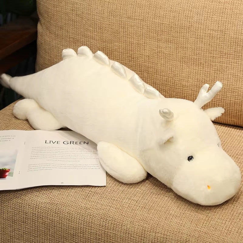 Adorable Eco-Friendly Kawaii Dragon Plush Pillow - Perfect for Babies and Anime Lovers!