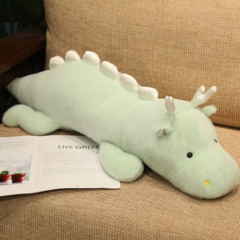 Adorable Eco-Friendly Kawaii Dragon Plush Pillow - Perfect for Babies and Anime Lovers!