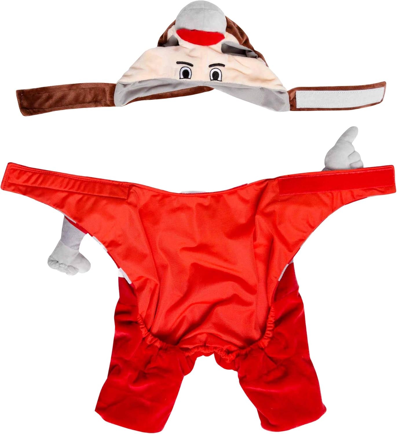 Ohio State University Brutus the Buckeye Dog Costume - Ideal for Halloween, Christmas, Parties, and Photoshoots! Perfect Gift for Dog Lovers!