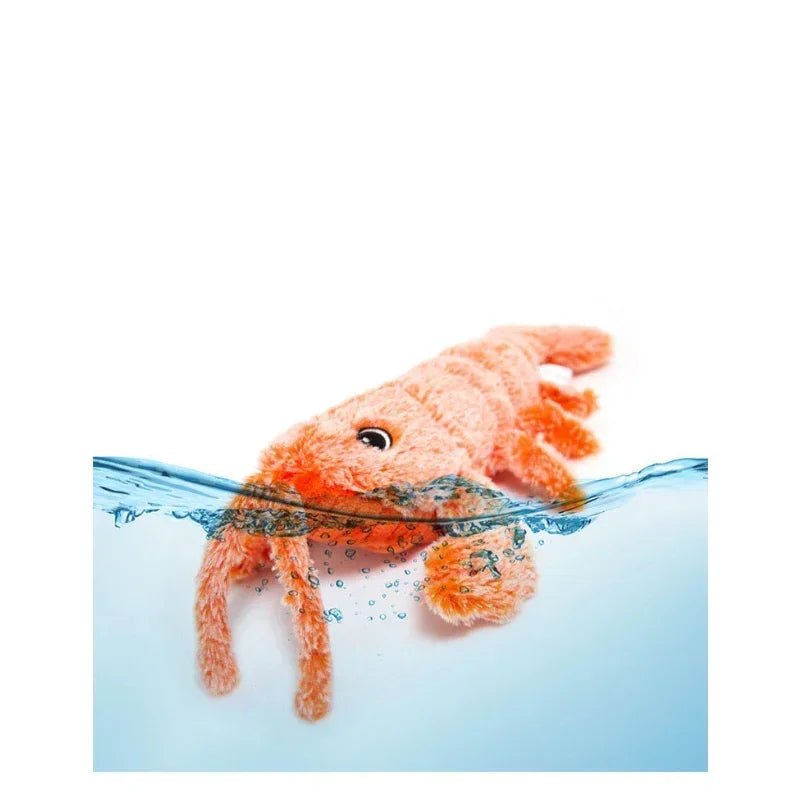 Interactive USB Charging Electric Dancing Lobster Cat Toy - Perfect for Playful Pets!