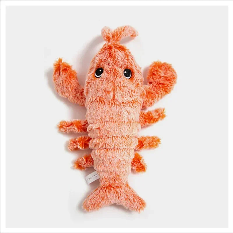 Interactive USB Charging Electric Dancing Lobster Cat Toy - Perfect for Playful Pets!