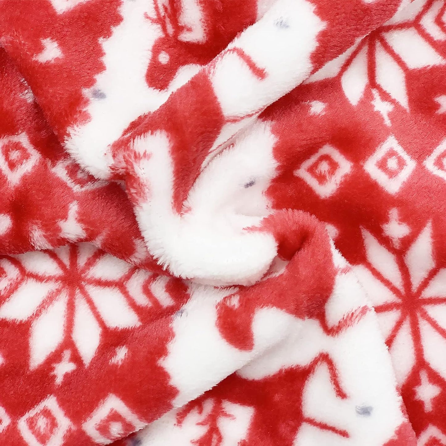 Festive Red Snowflake Christmas Sweater for Small Dogs and Cats - Adorable Elk Pattern Holiday Outfit for Puppies and Kittens