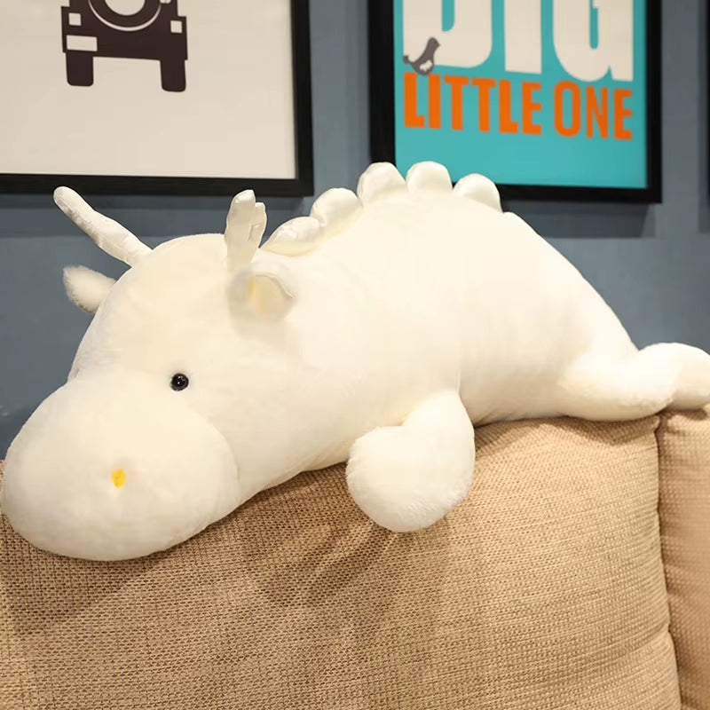 Adorable Eco-Friendly Kawaii Dragon Plush Pillow - Perfect for Babies and Anime Lovers!
