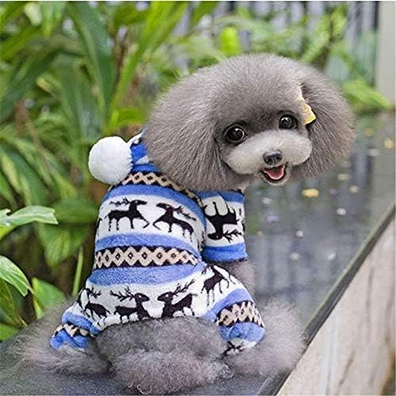 Cozy Winter Dog Hoodie - Soft & Cute Sweatshirt for Puppies and Cats