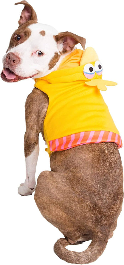 Adorable Big Bird Hoodie Costume for Dogs & Cats - Perfect for Halloween, Christmas, Parties & Photoshoots! Ideal Gift for Pet Lovers!