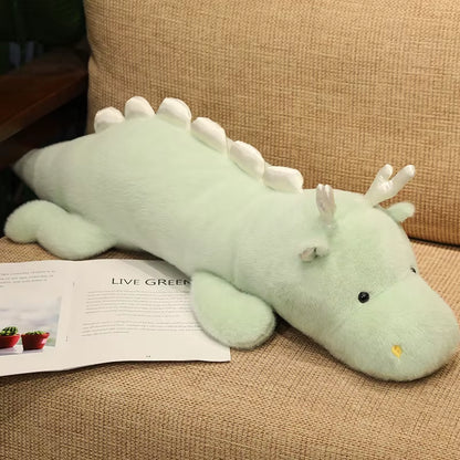 Adorable Eco-Friendly Kawaii Dragon Plush Pillow - Perfect for Babies and Anime Lovers!