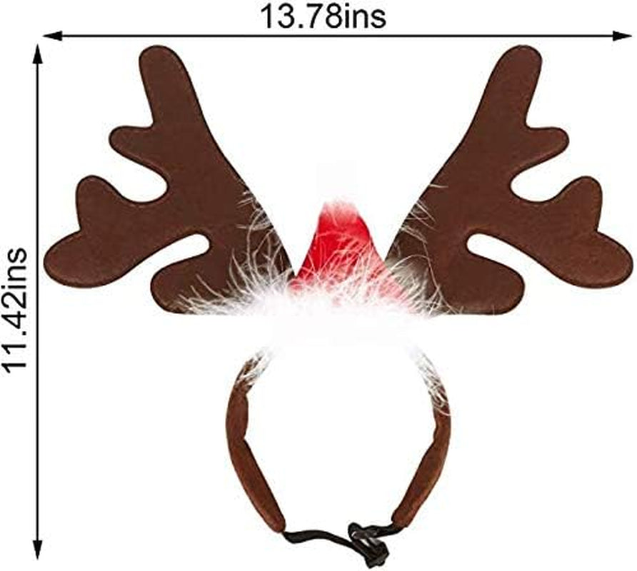 Festive Pet Christmas Hat - Adorable Holiday Headdress for Your Furry Friend
