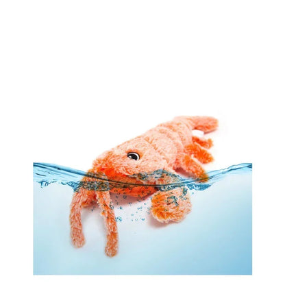 Interactive USB Charging Electric Dancing Lobster Cat Toy - Perfect for Playful Pets!