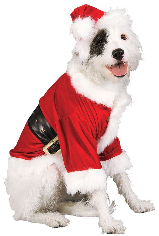 Adorable Santa Claus Costume for Small Pets by Rubie's - Perfect for Christmas Cheer!