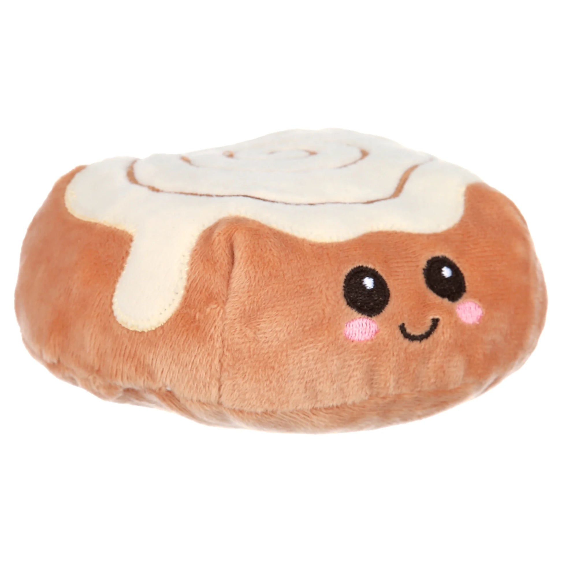 Irresistible Plush Pet Toys - 2 Pack Cinnamon Roll & Pancake for Happy Dogs - Cozy Brown Design