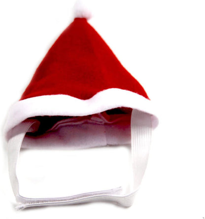 Adorable 2PCS Christmas Pet Costume Set - Santa Hat & Scarf for Festive Pet Fun (S)