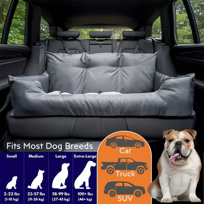 Luxury Waterproof Dog Car Seat & Travel Pet Carrier - Ultimate Comfort for Dogs and Cats