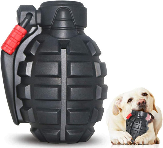 Indestructible Dog Chew Toys for Aggressive Chewers - Non-Toxic Dental Toy for All Sizes - Durable & Tough Black Design