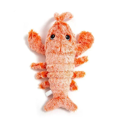 Interactive USB Charging Electric Dancing Lobster Cat Toy - Perfect for Playful Pets!