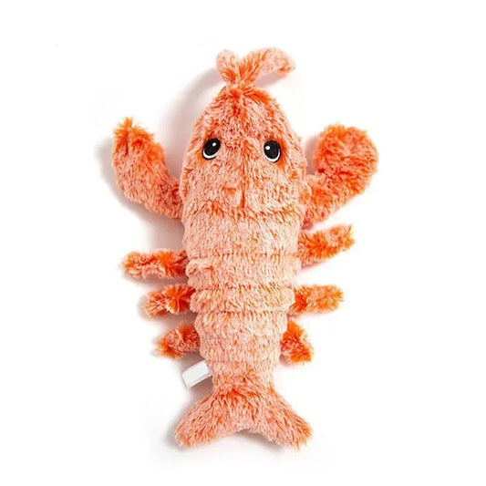 Interactive USB Charging Electric Dancing Lobster Cat Toy - Perfect for Playful Pets!