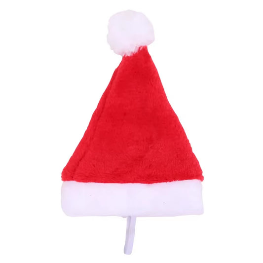 Festive Santa Hat for Pets - Perfect Christmas Costume & Decoration for Cats and Dogs!