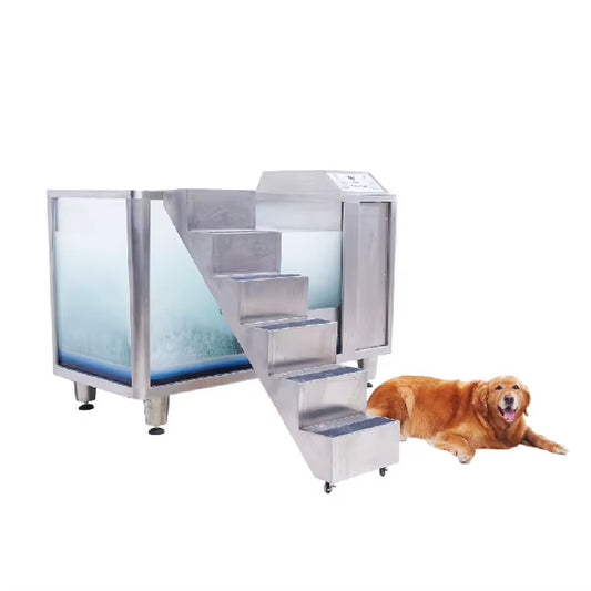 Premium Stainless Steel Pet Bathing Grooming Station - Ideal Dog Washing Solution for Home and Clinics
