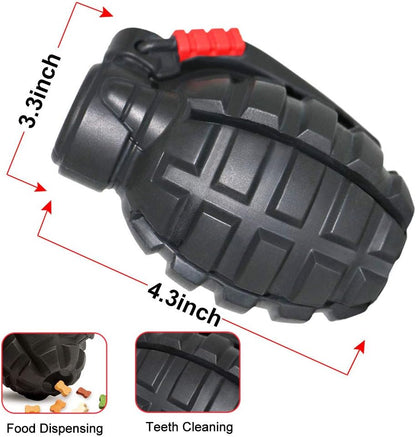 Indestructible Dog Chew Toys for Aggressive Chewers - Non-Toxic Dental Toy for All Sizes - Durable & Tough Black Design