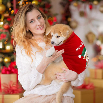 Adorable 3-Pack Christmas Pet Shirts: Santa, Snowman & Elf T-Shirts for Small Dogs and Cats - Perfect Holiday Cosplay Apparel!