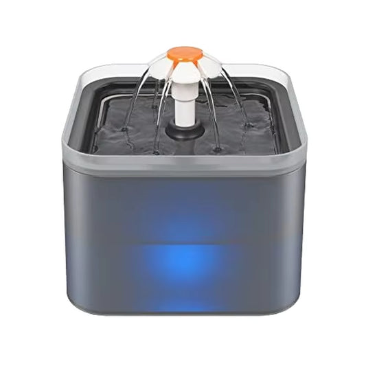 Elevate Your Pet's Hydration: 2L LED Light Cat Water Fountain with Activated Carbon Filter - Perfect for Cats and Dogs!