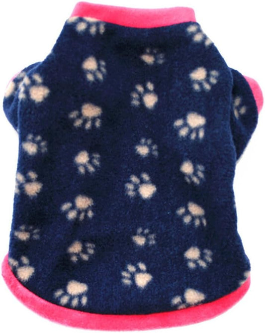 Stylish Navy Winter Sport Vest for Small Dogs - Perfect Jacket for Puppies (Sizes L & M)