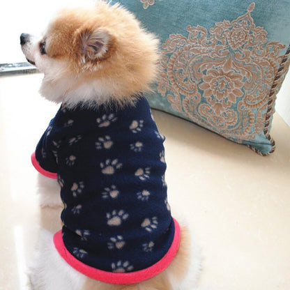 Stylish Navy Winter Sport Vest for Small Dogs - Perfect Jacket for Puppies (Sizes L & M)