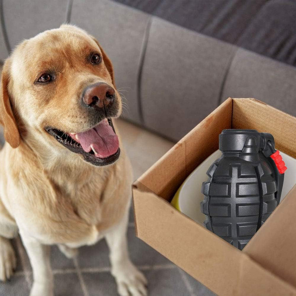 Indestructible Dog Chew Toys for Aggressive Chewers - Non-Toxic Dental Toy for All Sizes - Durable & Tough Black Design