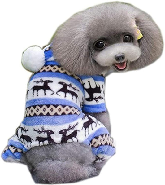 Cozy Winter Dog Hoodie - Soft & Cute Sweatshirt for Puppies and Cats