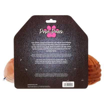 Irresistible Plush Pet Toys - 2 Pack Cinnamon Roll & Pancake for Happy Dogs - Cozy Brown Design